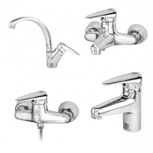 ست 4 تکه شیرآلات قهرمان مدل ایتالیایی