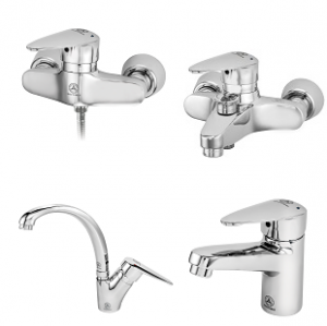 ست 4 تکه شیرآلات قهرمان مدل سوئیسی