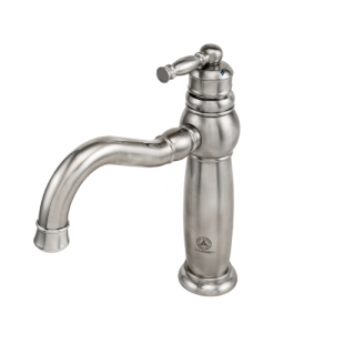 شیر روشویی قهرمان مدل آنتیک کروم مات