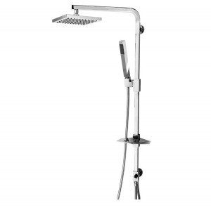 علم دوش دوکاره قهرمان مدل فلت کروم