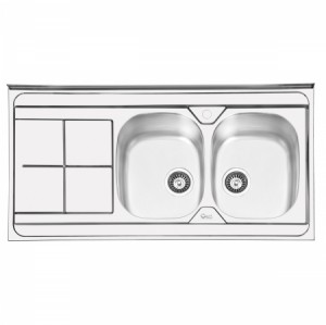 سینک روکار ایلیا استیل مدل 1041
