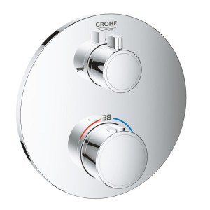 شیر دوش حمام توکار دوحالته ترموستاتیک گروهه GROHE مدل Grohtherm Concealed کد 24077000
