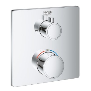 شیر دوش حمام توکار دوحالته ترموستاتیک گروهه GROHE مدل Grohtherm Concealed کد 24080000
