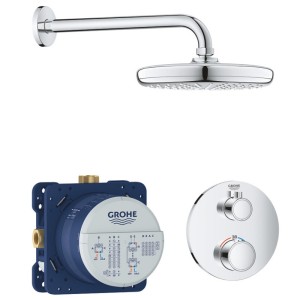 ست دوش حمام توکار ترموستاتیک گروهه GROHE مدل Grohtherm Concealed کد 34726000