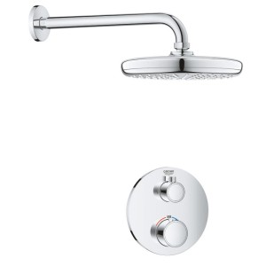 ست دوش حمام توکار ترموستاتیک گروهه GROHE مدل Grohtherm Concealed کد 34726000