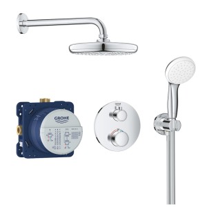 ست دوش حمام توکار ترموستاتیک گروهه GROHE مدل Grohtherm Concealed کد 34727000
