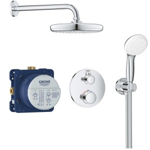 ست دوش حمام توکار ترموستاتیک گروهه GROHE مدل Grohtherm Concealed کد 34727000