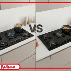 مقایسه گاز رومیزی اخوان و داتیس