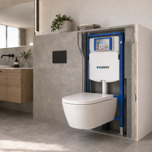 فلاش تانک توکار گبریت Geberit سری سیگما -Sigma 12cm-Doufix