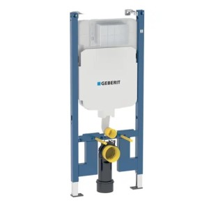 فلاش تانک توکار وال هنگ گبریت GEBERIT سری آلفا ( Alpha 8cm Duofix) کد 458.175.00.1