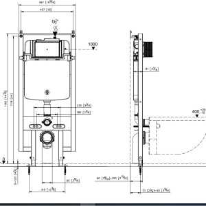 فلاش تانک توکار جاستایم کد 6373-P1