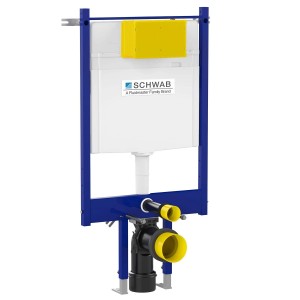 فلاش تانک توکار وال‌هنگ شواب SCHWAB مدل DUPLO WC 199 SLIM کد T02-2116-0250