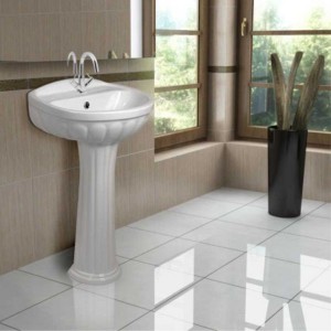 روشویی پایه دار گلسار مدل نیلوفر