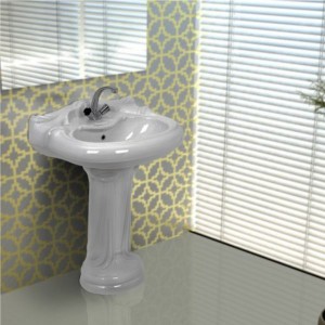 روشویی پایه دار گلسار مدل کوئین