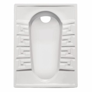 توالت زمینی مروارید مدل رومینا کوچک تخت