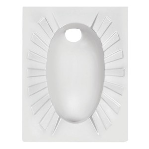 توالت زمینی مروارید مدل کریستال