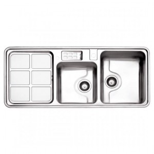 سینک استیل البرز مدل  815 توکار