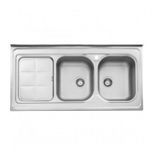 سینک استیل البرز مدل 215 روکار