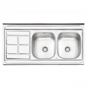 سینک روکار ایلیا استیل مدل 3035D