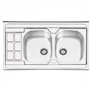 سینک روکار ایلیا استیل مدل 1053