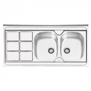 سینک روکار ایلیا استیل مدل 1043
