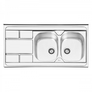 سینک روکار ایلیا استیل مدل 1042