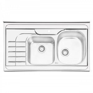 سینک روکار ایلیا استیل مدل 1057