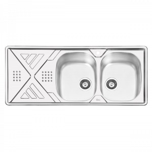 سینک توکار ایلیا استیل مدل 2040