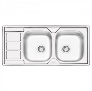 سینک نیمه فانتزی توکار ایلیا استیل مدل 4051