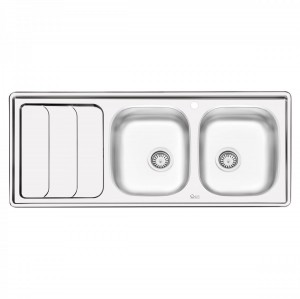 سینک نیمه فانتزی توکار ایلیا استیل مدل 4024