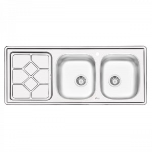 سینک نیمه فانتزی توکار ایلیا استیل مدل 4031