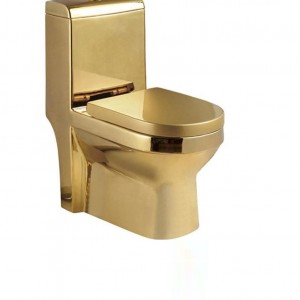 توالت فرنگی طلایی وارداتی