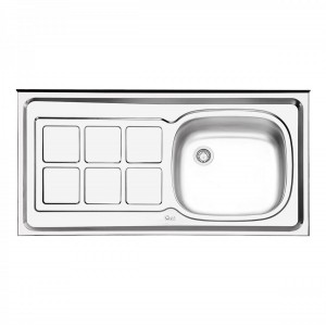 سینک روکار کلاسیک ایلیا استیل مدل 122