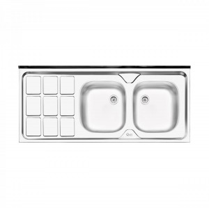 سینک روکار معمولی ایلیا استیل مدل 234