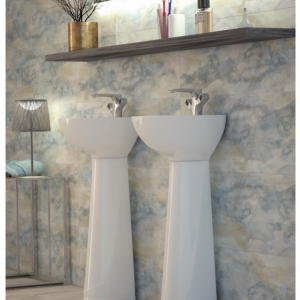 روشویی پایه دار سینا چینی مدل کاملیا