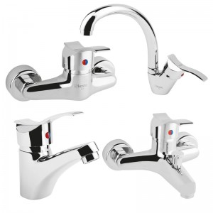 ست 4تیکه شیرالات کسری مدل باران