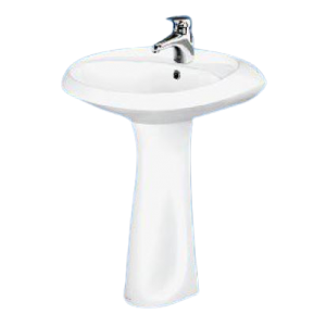 روشویی پایه دار آرمیتاژ مدل نسترن