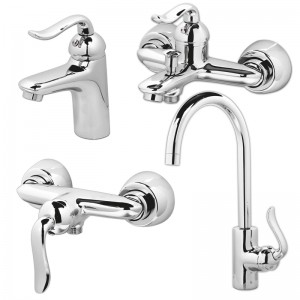 ست 4تیکه شیرالات کسری مدل رابین