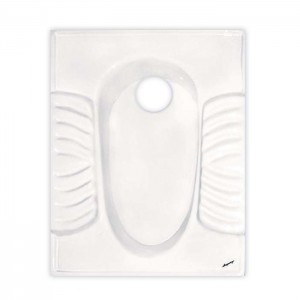 توالت زمینی نیم گود آرمیتاژ مدل کاسپین