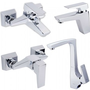 ست 4تیکه شیرالات کسری مدل کنکورد