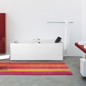 وان حمام سنی پلاستیک مدل ویستان