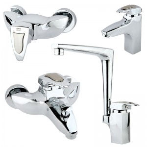 ست 4تکه شیرآلات راسان مدل هیلدا