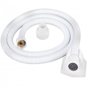 شیلنگ توالت سفید کوره ای