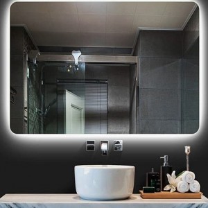 آینه نوری طرح مستطیل با لبه های منحنی