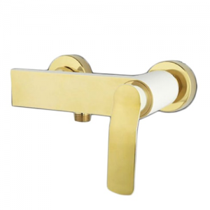 شیر توالت راسان مدل ویولت سفید طلا