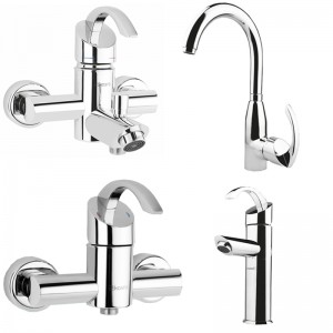 ست 4تیکه شیرالات کسری مدل تنسوپلاس