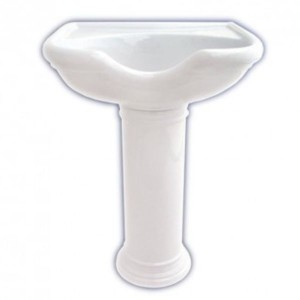 کاسه روشویی پایه دار پارس سرام مدل مونا