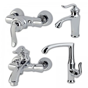 ست 4تیکه شیرالات کسری مدل دانوب