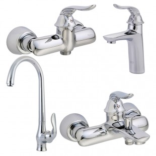 ست 4تیکه شیرالات کسری مدل رایان