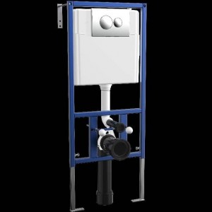 فلاش تانک توکار آرماندو ویکاریو (ARMANDO VICARIO) با کلید نقره‌ ای